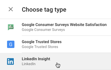 LinkedIn Insight Tag με Google Tag Manager