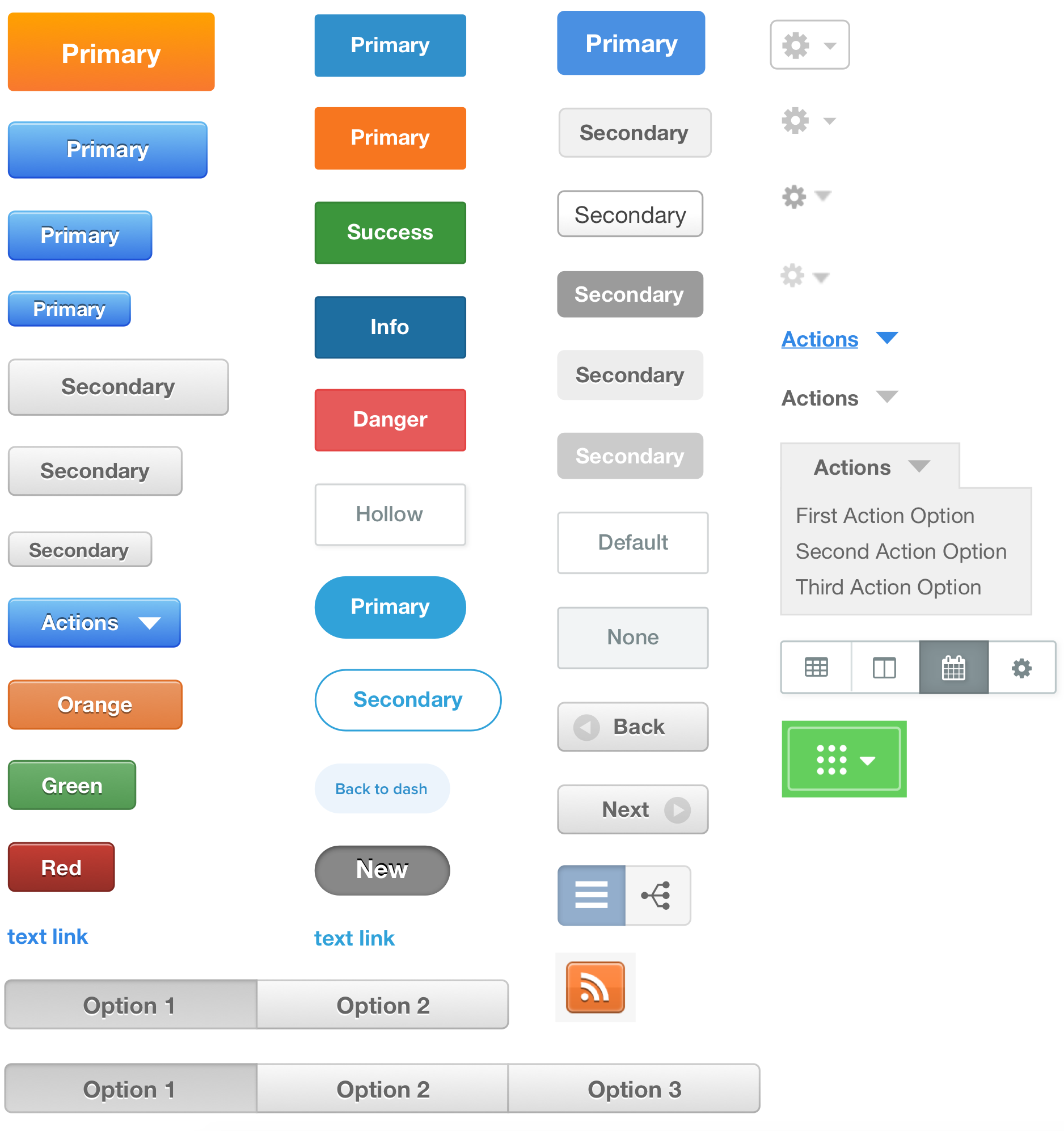 web design, design system